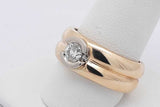 0.35ctw Diamond Band Ring In 14k Yellow Gold 11.8 Grams Size 9.5 Eb1025pcrsa