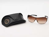 Ray-ban Rb3321 Brown Sunglasses With Case Aa0826orsa