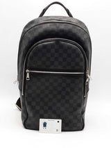 Louis Vuitton Large Stand-up Damier Graphite Backpack Aa0826ezxsa