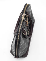 Coach Mini Sierra Dome Satchel In Debossed Signature Leather Fw0926rxdu