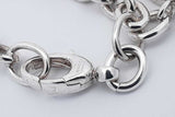 Gucci 925 Sterling Silver Interlocking G Bracelet 20.1 Grams 7 Inch Eb0226lorsa