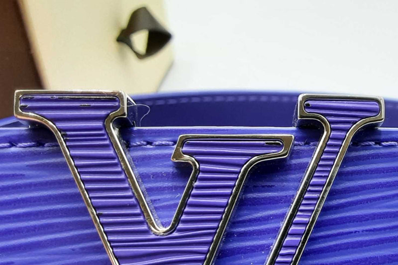 Louis Vuitton Purple Epi Leather Lv Initiales Belt Eb1224orxdu