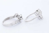 1.71cttw Diamond Wedding Set In 14k White Gold 9.9 Grams Size 6 Eb0826sxzde