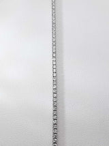 2.01 Cttw Lab-grown Diamond & 14k Gold Tennis Bracelet 4.7g 7 Inch Fw0326sxzdu