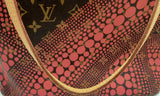 Louis Vuitton Neverfull Mm Red Yayoi Kusama Hs0324locrsa