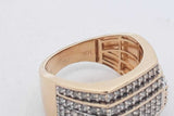 2.96cttw Diamond Ring In 10k Yellow Gold 9.2 Grams Size 10 Eb0726cxzsa