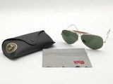 Ray-ban Rb3138 Gold Sunglasses With Case Aa0726crsa