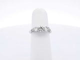 0.94 Cttw Diamond & 14k White Gold Ring With Cert 3.3 Grams Size 5 Fw0625rxzdu