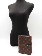 Louis Vuitton Medium Ring Agenda Cover In Monogram Coated Canvas Fw0326ozxdu