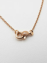 Christian Dior Rose De Vents Necklace In 18k Gold 4.9 Grams 16 Inch Fw0925lxzxdu