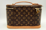 Louis Vuitton Monogram Nice Cosmetic Vanity Case Aa0225cxzsa