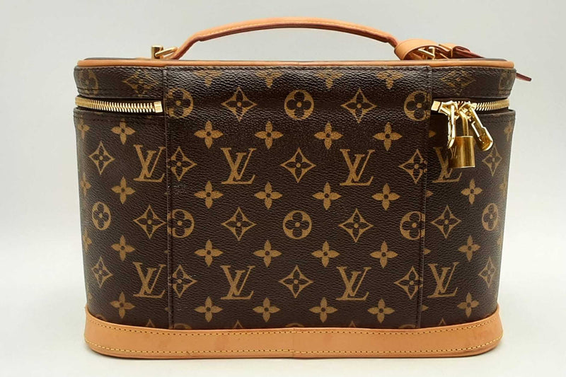 Louis Vuitton Monogram Nice Cosmetic Vanity Case Aa0225cxzsa