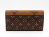 Louis Vuitton Sarah Wallet In Giant Monogram Reverse Coated Canvas Fw0726lwrdu