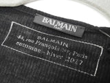Balmain Black Thin Long Sleeve Shirt Size Italian L Do0226lorde