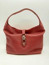 Dooney & Bourke Logo Lock  Pebble Grain Leather Shoulder Bag Fw0924orsa