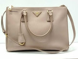 Prada Nude Saffiano Leather Tote Mk0826scrmia