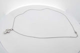 2.04cttw Lab Grown Pear Shaped Diamond Pendant Necklace 14k White Gold Eb326eorsa