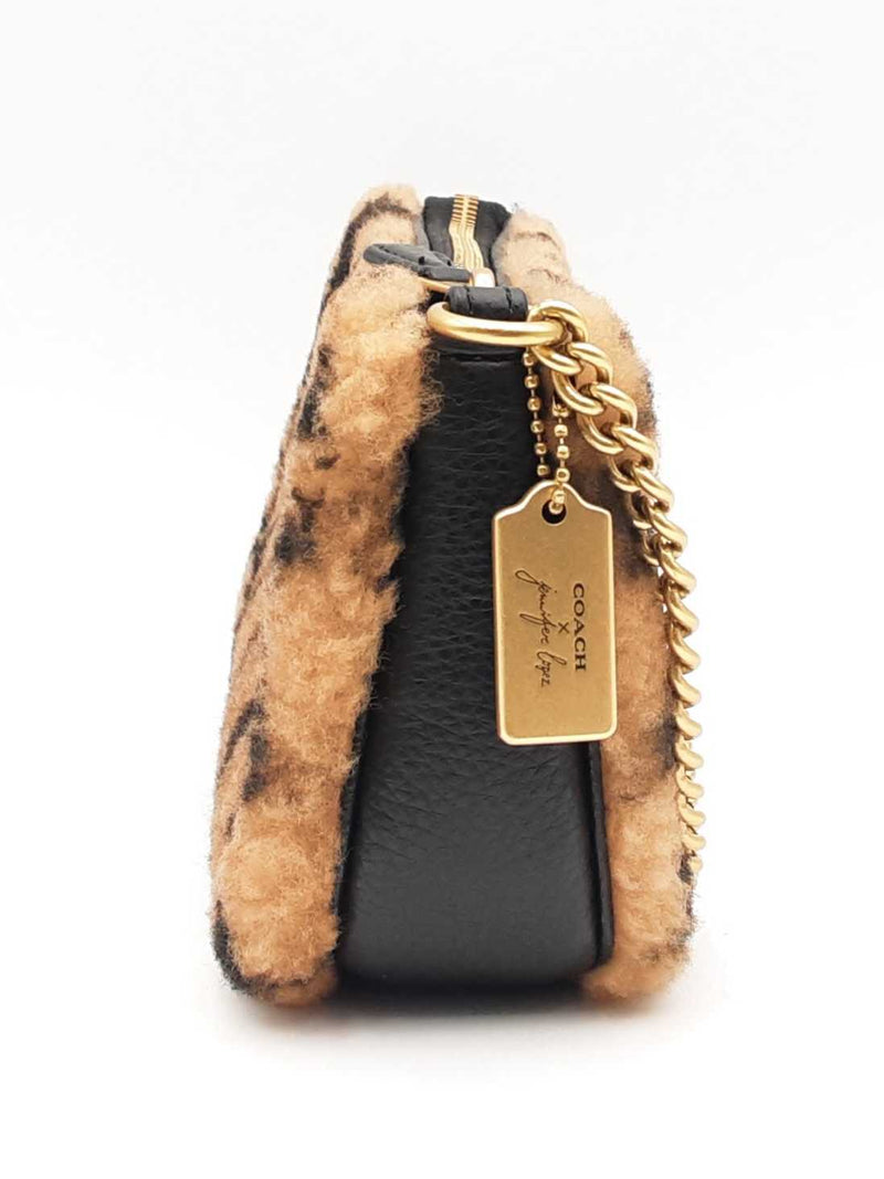 Coach X Jennifer Lopez Nolita 19 In Signature Shearling Fw0125oxsa