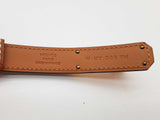 Hermes Kelly 18 Gold Brown Epsom Leather Adjustable Belt Do0526orxde