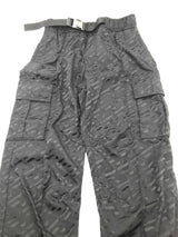 Versace Black La Greca Nylon Cargo Pants Size Italian 44 Do0226orxde