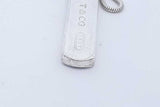 Tiffany & Co. 1837 Sterling Silver Bar Pendant Necklace 12.2g 18.5 In Eb0726rxde