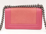 Chanel Stingray Small Boy Bag Pink Aa0425oozxsa