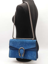 Gucci Dionysus Blue Suede Shoulder Bag Fw0725wzxdu