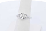 1.36cttw Lab Grown Emerald Cut Diamond Ring 14k White Gold Size 6.75 Eb0726iorde