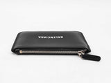 Balenciaga Cash Coin And Card Holder In Black Grained Leather Fw0725lzxdu