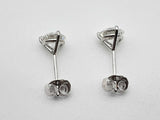 1.43 Ctw Diamonds 14k White Gold 0.8g Stud Earrings Do0225lwxzde