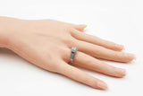0.56 Cttw Diamond & 10k White Gold Engagement Ring 3.6 Grams Size 5.25 Fw0526ozxdu
