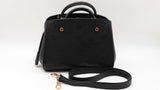 Louis Vuitton Black Monogram Empreinte Montaigne Handbag Sd0926czxdu