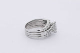 2.3cttw Diamond Ring In 14k White Gold 8.6 Grams Size 7 Eb0126lxxzsa