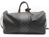 Louis Vuitton Keepall Bandouliere Black Aa0725izxsa