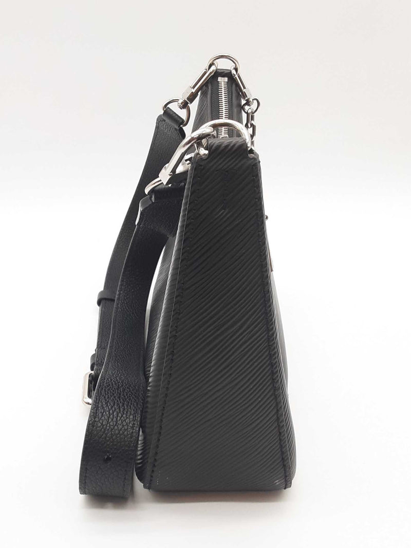 Louis Vuitton Marelle Black Epi Leather Hand Bag Sd0625izxde