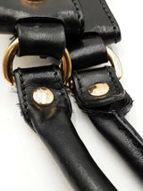 Gucci Studded Pelham Bag In Black Gg Monogram Canvas Fw0825orxdu