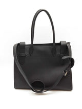 Prada Black Leather Buckle Tote Bag Sd0425irzde