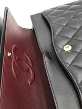 Chanel Quilted Lambskin Double Flap Shoulder Bag Eb0726wrxzsa