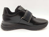 Salvatore Ferragamo Tommy Nero Black Leather Slip On Shoes Size 7m Do0925crde