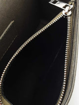 Louis Vuitton Aerogram Fastline Wearable Wallet In Sage Green Grained Leather Fw0726lxzxdu