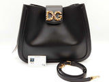 Dolce & Gabbana Dg Amore Black Leather Handbag Sd1125lzxzde