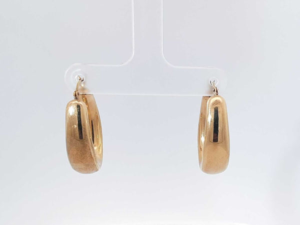 14k Yellow Gold Hoop Earrings 4.35 Grams Aa0925lczsa