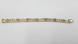 .28ctw Diamonds 10k Yellow Gold 23 Grams 8 In Bracelet Sd0226llzxdu