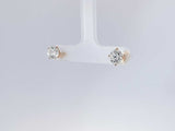 2.00 Cttw Lab Grown Diamond Stud Earrings 14k Yellow Gold 1.2 Grams Aa0725wcssa