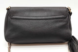 Gucci Soho Black Leather Chain Crossbody Bag Eb0826rxzde