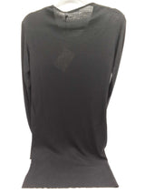 Balmain Black Thin Long Sleeve Shirt Size Italian L Do0226lorde