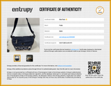 Prada Re-nylon And Leather Shoulder Bag Sd1125rzxsa Entrupy Certificate