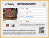Salvatore Ferragamo Ginger Crossbody Bag Eb0826wxzde Entrupy Certificate