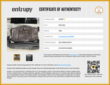 Balenciaga Editor Xs Metallic Silver Crocodile Embossed Clutch Eb0326prxde Entrupy Certificate