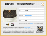 Louis Vuitton Monogram Multi Pochette Accessories Eb0726liorde Entrupy Certificate